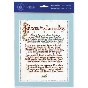8" x 10" Prayers for a Little Boy Print (sold in packages of 3)