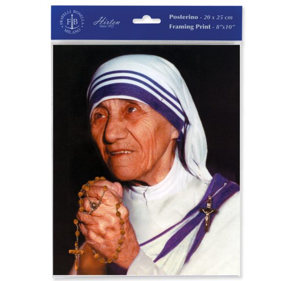 8" x 10" St. Teresa of Calcutta Print (sold in packages of 3)
