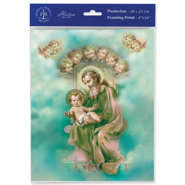 8" x 10" St. Joseph Print (sold in packages of 3)