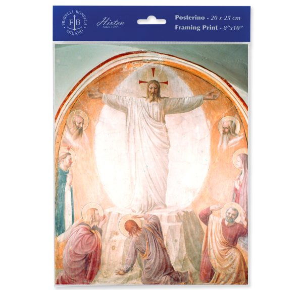 8" x 10" The Transfiguration of Christ Print (sold in packages of 3)