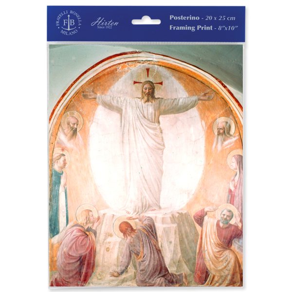 8" x 10" The Transfiguration of Christ Print (sold in packages of 3)