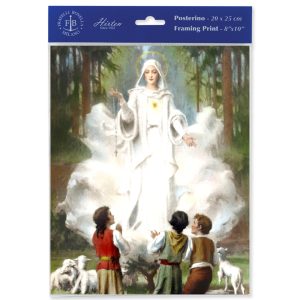 8" x 10" Our Lady of Fatima Print (sold in packages of 3)