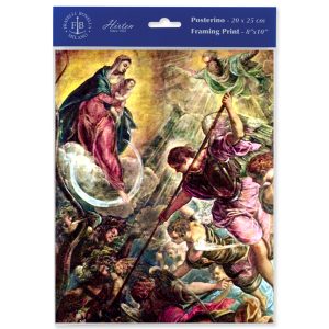 8" x 10" The Battle of Archangel St. Michael Print (sold in packages of 3)