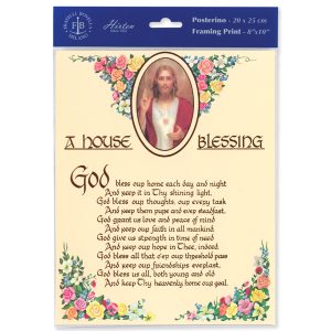 8" x 10" A House Blessing Print (sold in packages of 3)