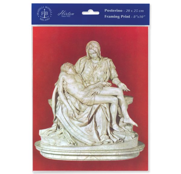 8" x 10" The Pieta Print (sold in packages of 3)