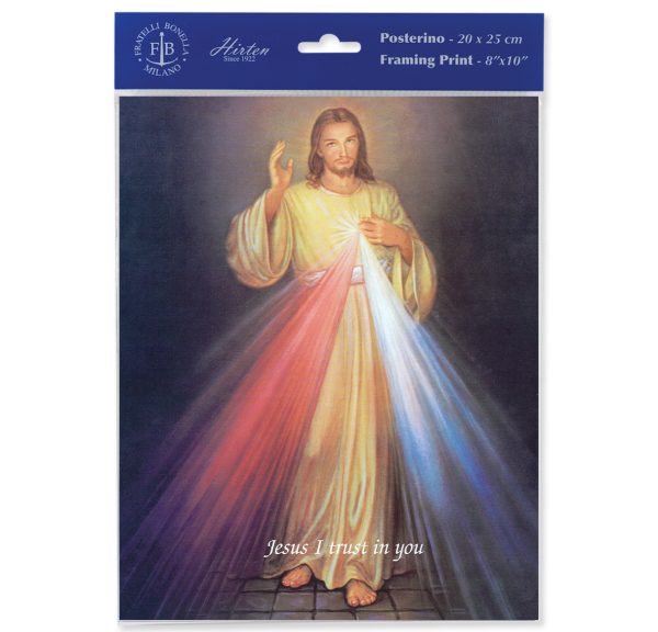 8" x 10" The Divine Mercy Print (sold in packages of 3)