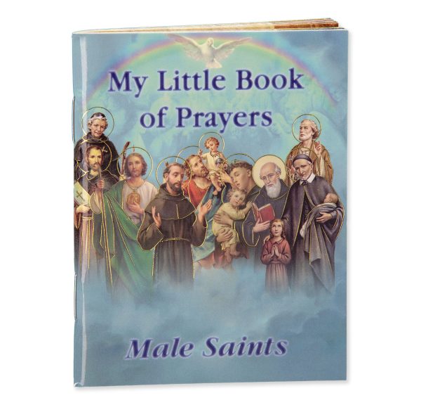 My Little Book of Prayers Featuring Male Saints (packs of 10)
