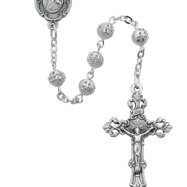 Sacred Heart of Jesus Filagree Rosary