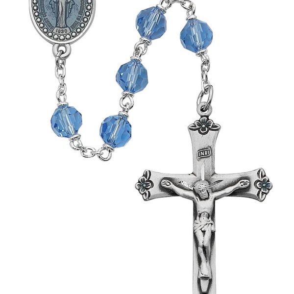 Blessed Mary Blue Tincut Rosary