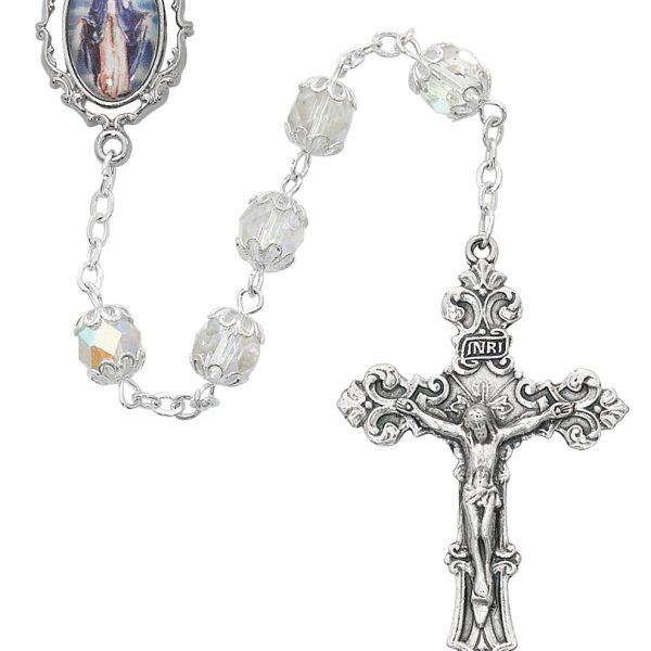 Our Lady of Grace Crystal Rosary