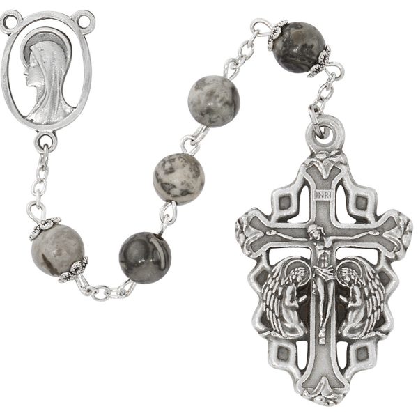 Blessed Virgin Mary Picasso Stone Adoration Rosary