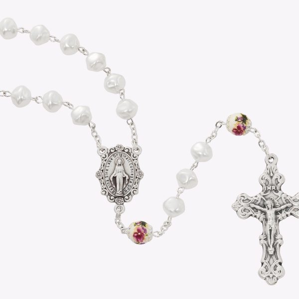 Blessed Mary Pearl and Ceramic Rosary