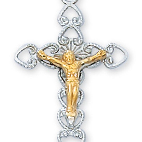 Sterling Silver Crucifix Pendant