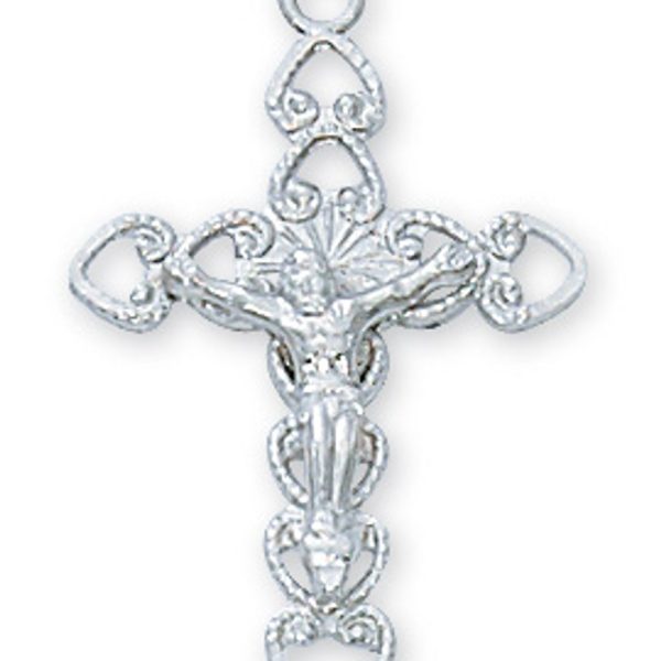 Sterling Silver Crucifix Pendant