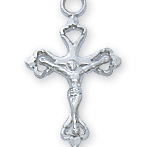 Sterling Silver Crucifix Pendant