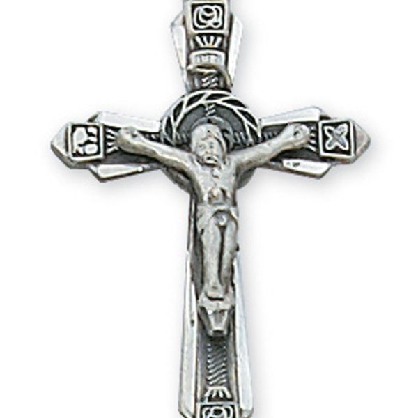 Sterling Silver Crucifix Pendant