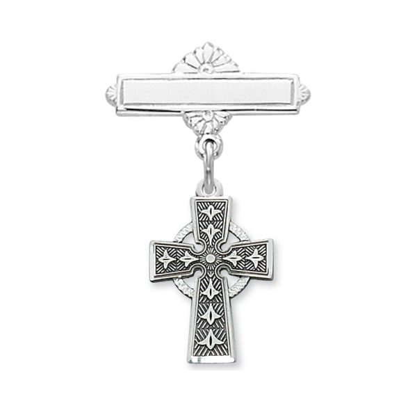 Sterling Celtic Baby Pin