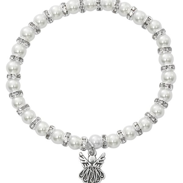 Pearl Baby Stetch Bracelet Card And Hang Bag