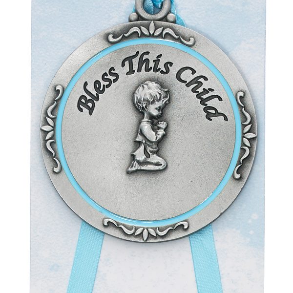 Blue Crib Medal - Boy